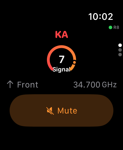 rDetect: Ka alert on Apple Watch